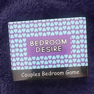 Source Unknown Purple and Blue Couples Bedroom Game